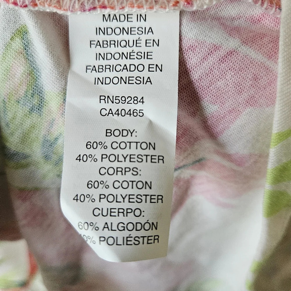 The Children's Place Floral Girls Short Sleeve Dress Size 16 - Picture 4 of 8